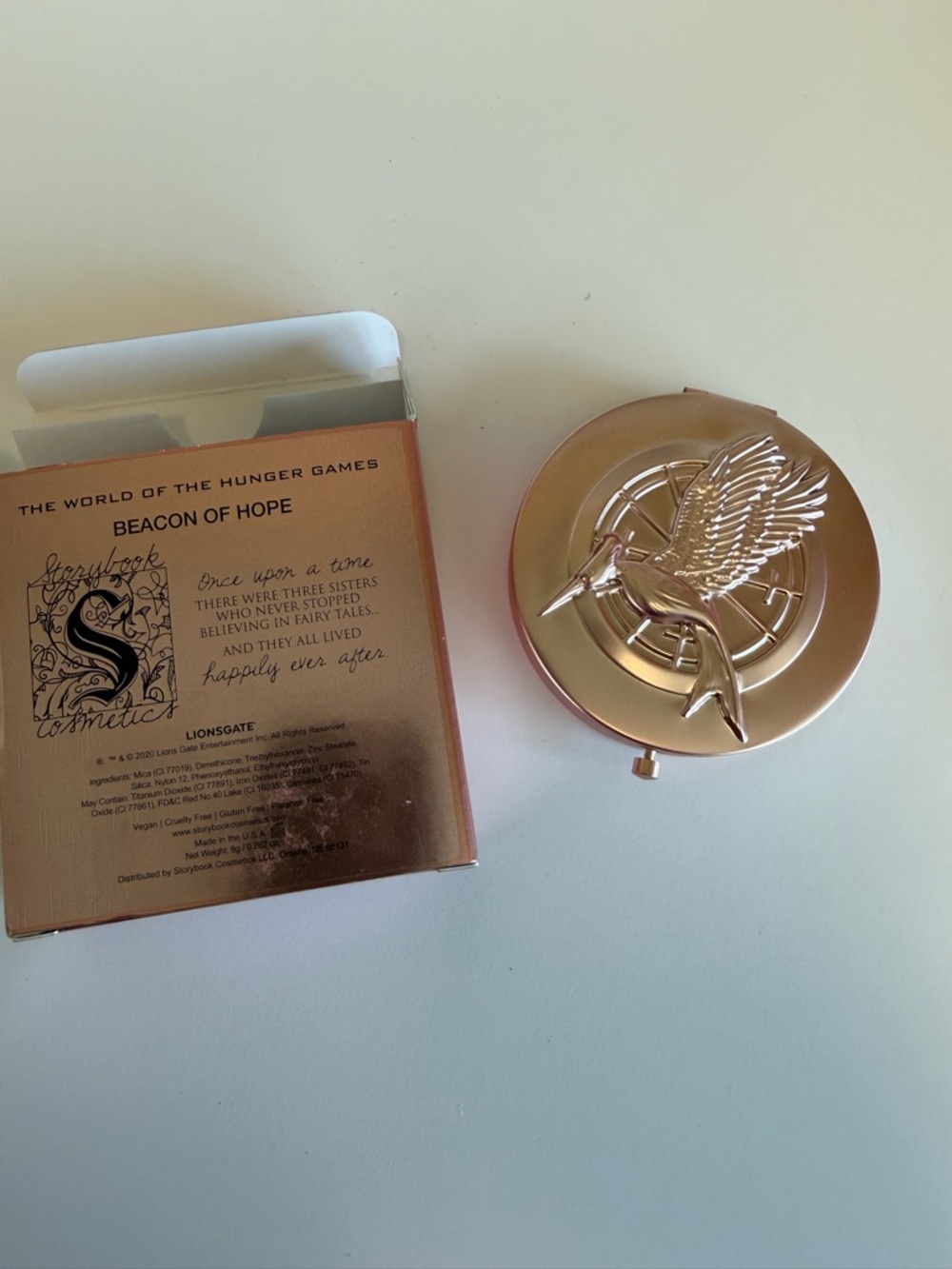 Storybook Cosmetics x The Hunger Games "Beacon of Hope" Highlighter Makeup- NEW